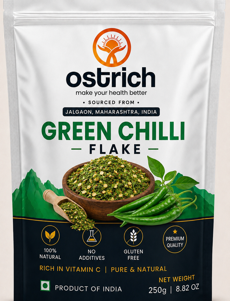 Green Chilli Flakes